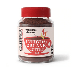 fairtrade organic instant rich roast coffee Coffee From  Clipper Teas On Cafendo