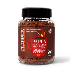 fairtrade organic papua new guinea rich roast Coffee From  Clipper Teas On Cafendo