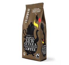 fairtrade organic papua new guinea roast & ground Coffee From  Clipper Teas On Cafendo