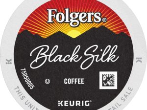 Folgers Black Silk Dark Roast Coffee