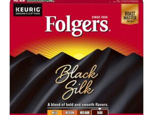 Folgers Black Silk Dark Roast Coffee