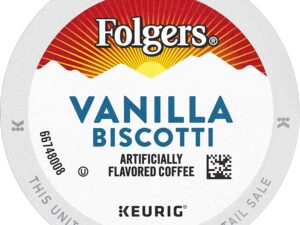 Folgers Vanilla Biscotti Flavored Coffee