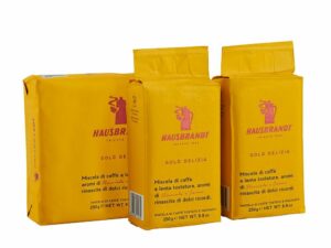 GOLD DELIGHT GROUND BIPACK Coffee From  Hausbrandt Kaffee On Cafendo