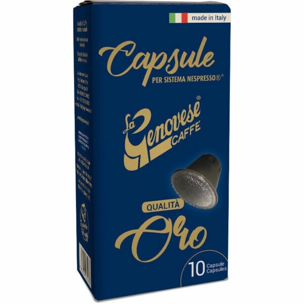 Gold Quality Coffee Capsules Coffee From  La Genovese Caffè On Cafendo