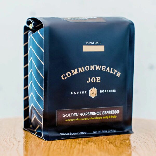 Golden Horseshoe Espresso Coffee From  Commonwealth Joe On Cafendo
