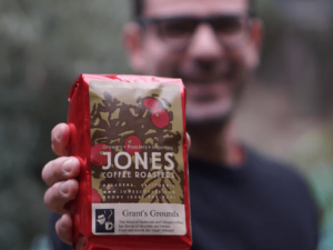 Grant's Grounds Blend Coffee From  Jones Coffee Roasters On Cafendo