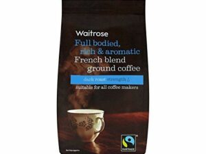Ground French Cafetiere Coffee Waitrose 227g - Pack of 2 Coffee From  Waitrose & Partners On Cafendo