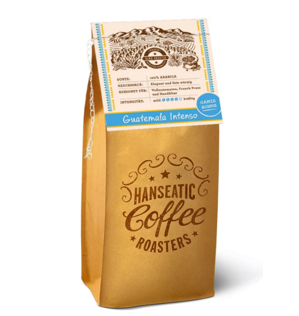Guatemala Intense Single Origin Coffee From  Hanseatic Coffee Roasters On Cafendo