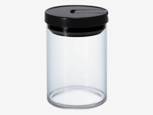 HARIO GLASS CANISTER 800ML (BLACK) Coffee From  Andytown Coffee Roasters On Cafendo