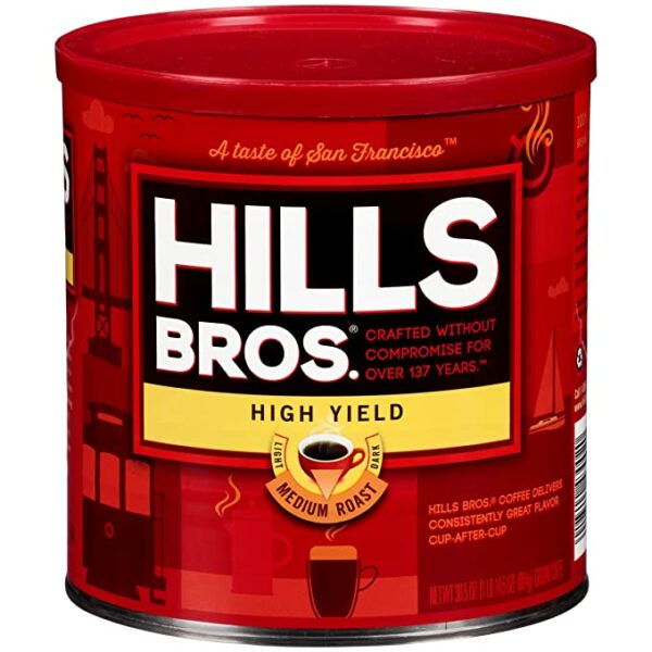 High Yield Coffee From  Hills Bros On Cafendo