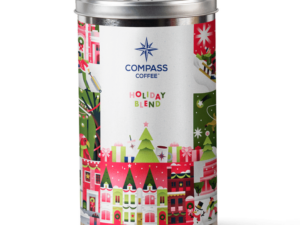 Holiday Blend Tin Coffee From  Compass Coffee On Cafendo