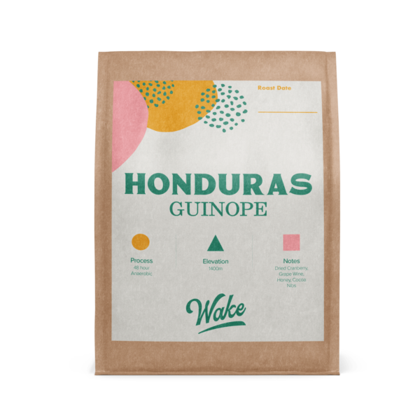 HONDURAS GUINOPE ANAEROBIC Coffee From  Wake Coffee On Cafendo