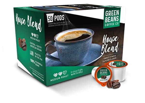 House Blend Pods Coffee From  Green Beans Coffee Company On Cafendo