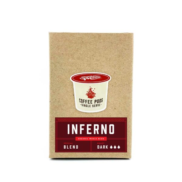 Inferno Coffee Pods Coffee From  Summer Moon Coffee On Cafendo