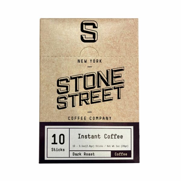 INSTANT COFFEE - COLD & HOT Coffee From  Stone Street Coffee On Cafendo