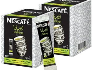 Instant Nescafe Arabiana Arabic Coffee Mix With Cardamom Flavor - Small Sticks (2 Boxes (40 Sticks) Coffee From  NESCAFE On Cafendo