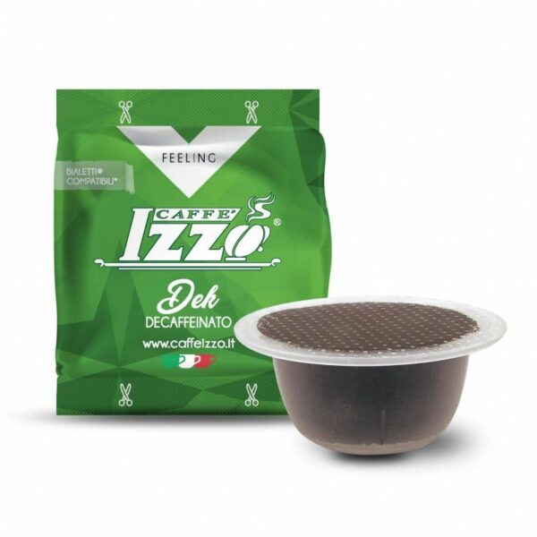 Izzo Compatible Capsule Bialetti® *** Dek blend Coffee From  Caffé Izzo On Cafendo
