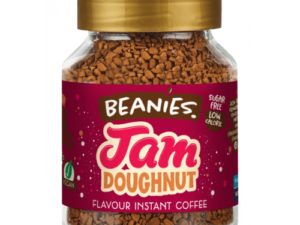 Jam Doughnut Flavoured Coffee From  Beanies On Cafendo