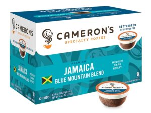 Jamaica Blue Mountain Pods Coffee From  Cameron's Coffee On Cafendo