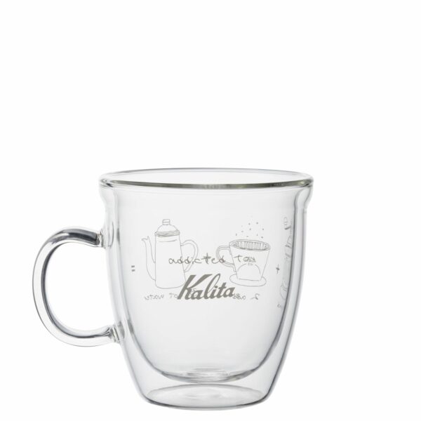 Kalita - Double-walled glass mug Coffee From  Berliner Kaffeerösterei On Cafendo