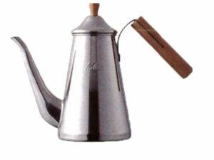 Kalita - stainless steel coffee pot with wooden handle 700ml Coffee From  Berliner Kaffeerösterei On Cafendo