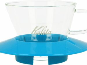 Kalita - Wave155 Glass Dripper Turquoise Coffee From  Berliner Kaffeerösterei On Cafendo