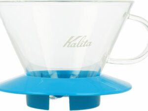 Kalita - Wave185 Glass Dripper Turquoise Coffee From  Berliner Kaffeerösterei On Cafendo