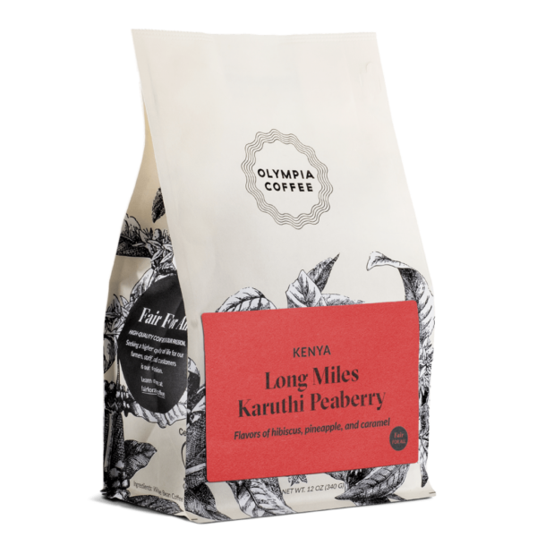 KENYA Long Miles Karuthi Peaberry Coffee From  Olympia On Cafendo