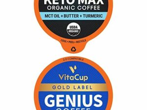 Keto Max & Genius Gold Organic Coffee Pods Coffee From  VitaCup On Cafendo