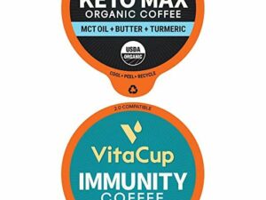 Keto Max & Immunity Coffee Pods Coffee From  VitaCup On Cafendo