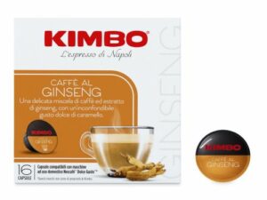 Kimbo Caffè al Ginseng - Nescafé® Dolce Gusto®* compatible coffee capsules Coffee From  Kimbo Caffè On Cafendo