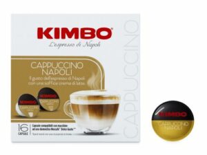Kimbo Cappuccino Napoli - Nescafé® Dolce Gusto®* compatible coffee capsules Coffee From  Kimbo Caffè On Cafendo