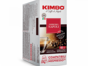 Kimbo Espresso Napoli - Nespresso® Original®* compatible coffee capsules 40 caps Coffee From  Kimbo Caffè On Cafendo
