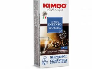 Kimbo Lungo - Nespresso®* compatible coffee capsules Coffee From  Kimbo Caffè On Cafendo