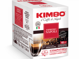 Kimbo Napoli - Lavazza® A Modo Mio®* compatible coffee capsules Coffee From  Kimbo Caffè On Cafendo
