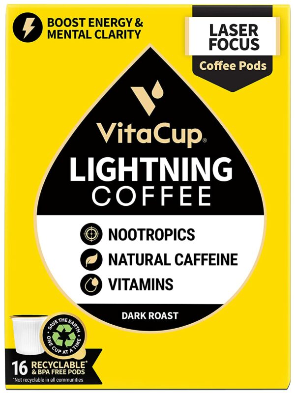 Lightning Coffee Pods Coffee From  VitaCup On Cafendo