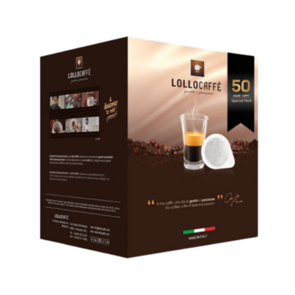 Lollo Caffè - Black Blend - Pods Coffee On Cafendo