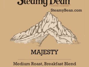 MAJESTY HOUSE BREAKFAST BLEND COFFEE BEAN Coffee From  Steamy Bean Coffee LLC On Cafendo