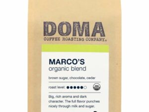 MARCO'S Coffee From  DOMA Coffee On Cafendo
