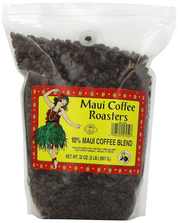Maui Coffee Roasters Whole Bean Coffee Bulk