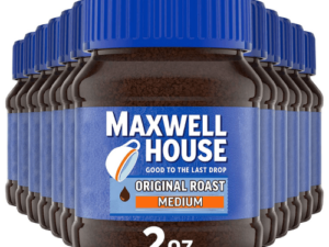 Maxwell House Original Medium Roast Instant Coffee (2 oz Jars