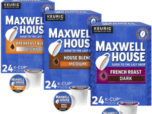 Maxwell House Variety Pack with Breakfast Blend Light Roast