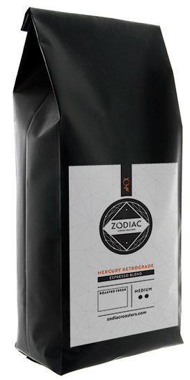 Mercury Retrograde: Espresso Blend Coffee From  Zodiac Coffee Roasters On Cafendo