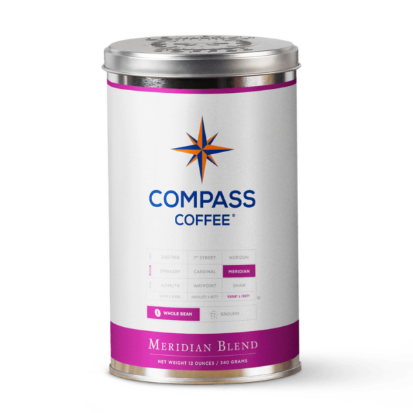 Meridian Tin Coffee From  Compass Coffee On Cafendo