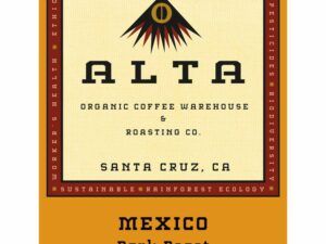 MEXICO [CENTRAL AMERICA] Coffee From  Alta Organic Coffee On Cafendo