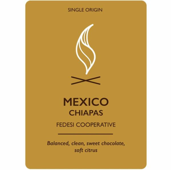 MEXICO - CHIAPAS Coffee From  Bonfire Coffee On Cafendo