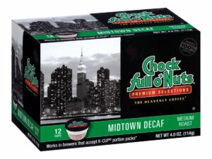 Midtown Decaf Single Serve Cups Coffee From  Chock Full O Nuts On Cafendo
