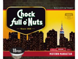 Midtown Manhattan Coffee From  Chock Full O Nuts On Cafendo