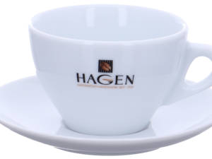 Milk coffee cup "Ancap" Hagen logo Coffee From  Hagen Kaffee On Cafendo