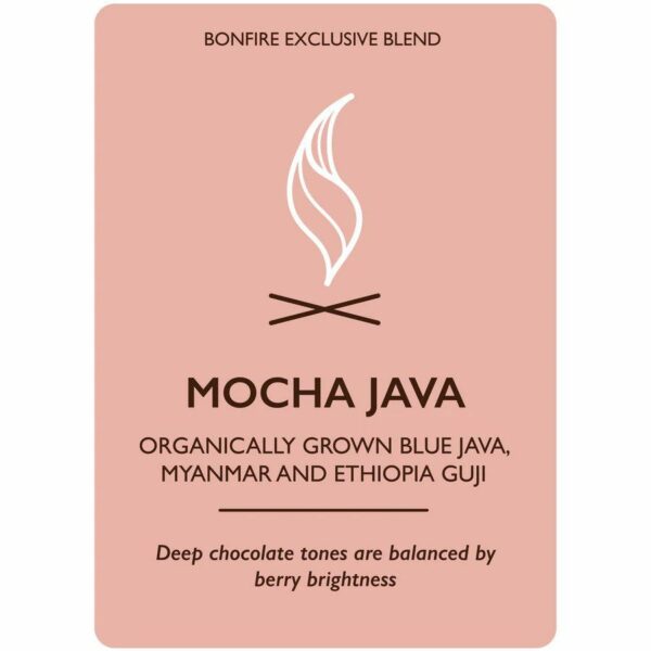 MOCHA-JAVA BLEND Coffee From  Bonfire Coffee On Cafendo
